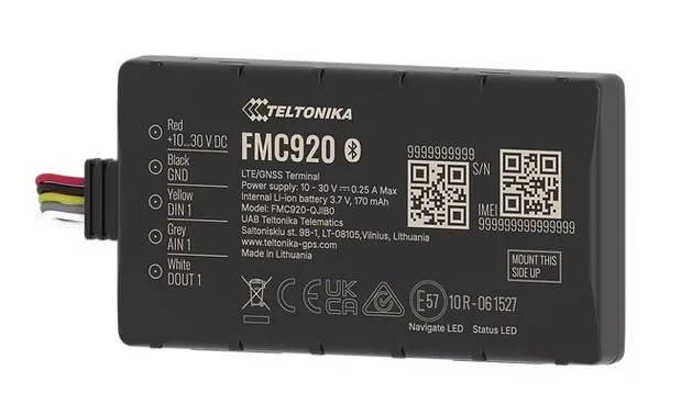 TELTONIKA TELEMATICS FMC920 – kompaktní sledovací zařízení s podporou 4G LTE Cat