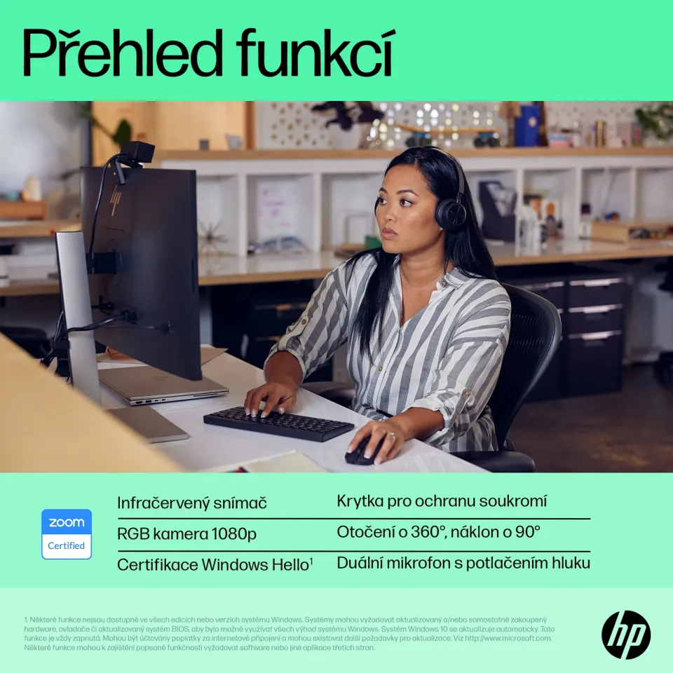 HP 625 FHD USB-A Webcam
