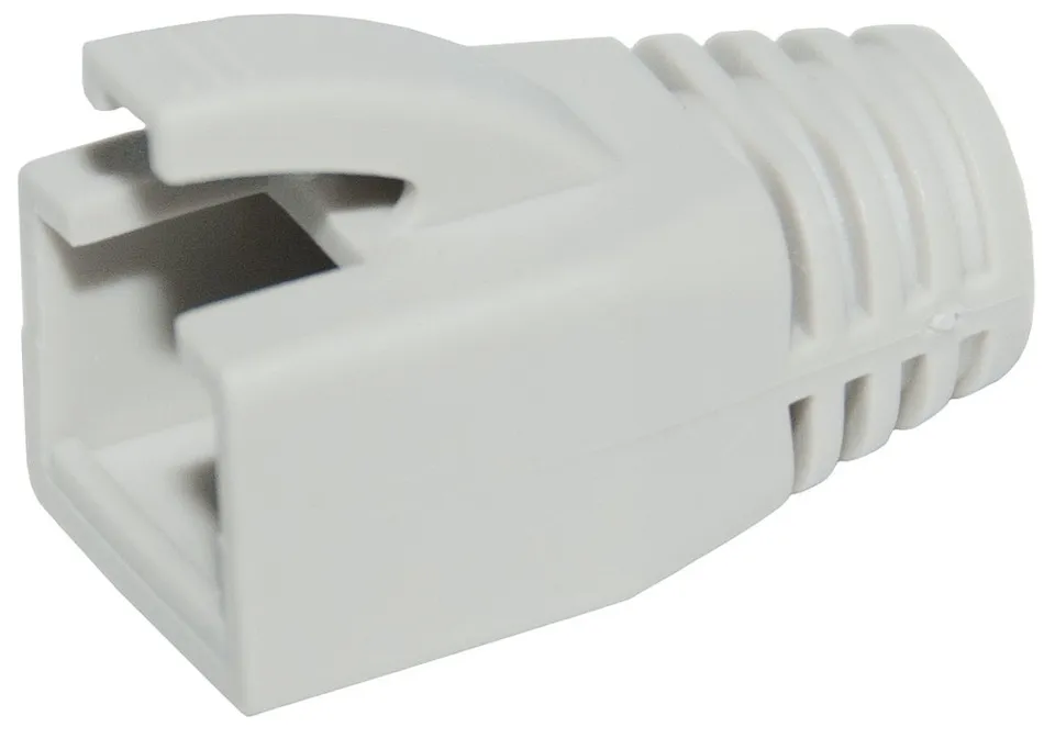 Solarix Ochrana RJ45 snag proof šedá S45SP-GY-6A/S45SP-GY-8.0 pro kabely s celkovým průměrem do 8,0 mm