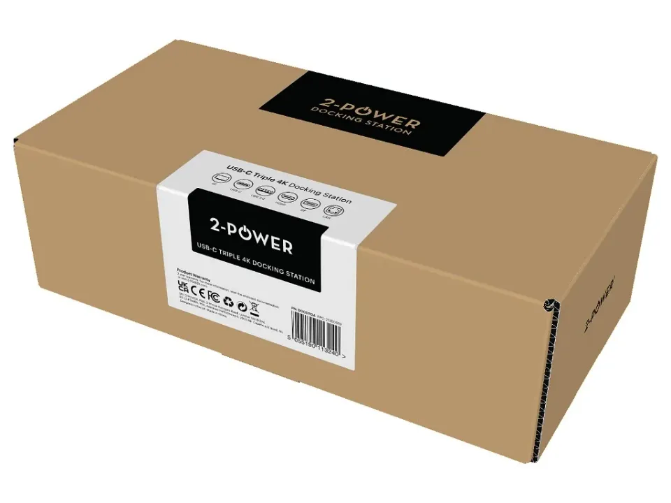 2-Power USB-C & USB-A Dokovací Stanice Triple Display ( 2xDP 3xHDMI 5xUSB-A 3.0