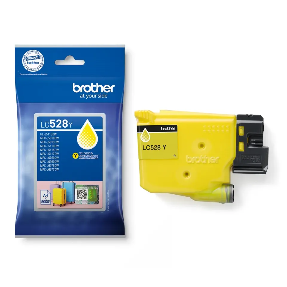 Brother LC528Y (inkoust yellow, 5000 str.)