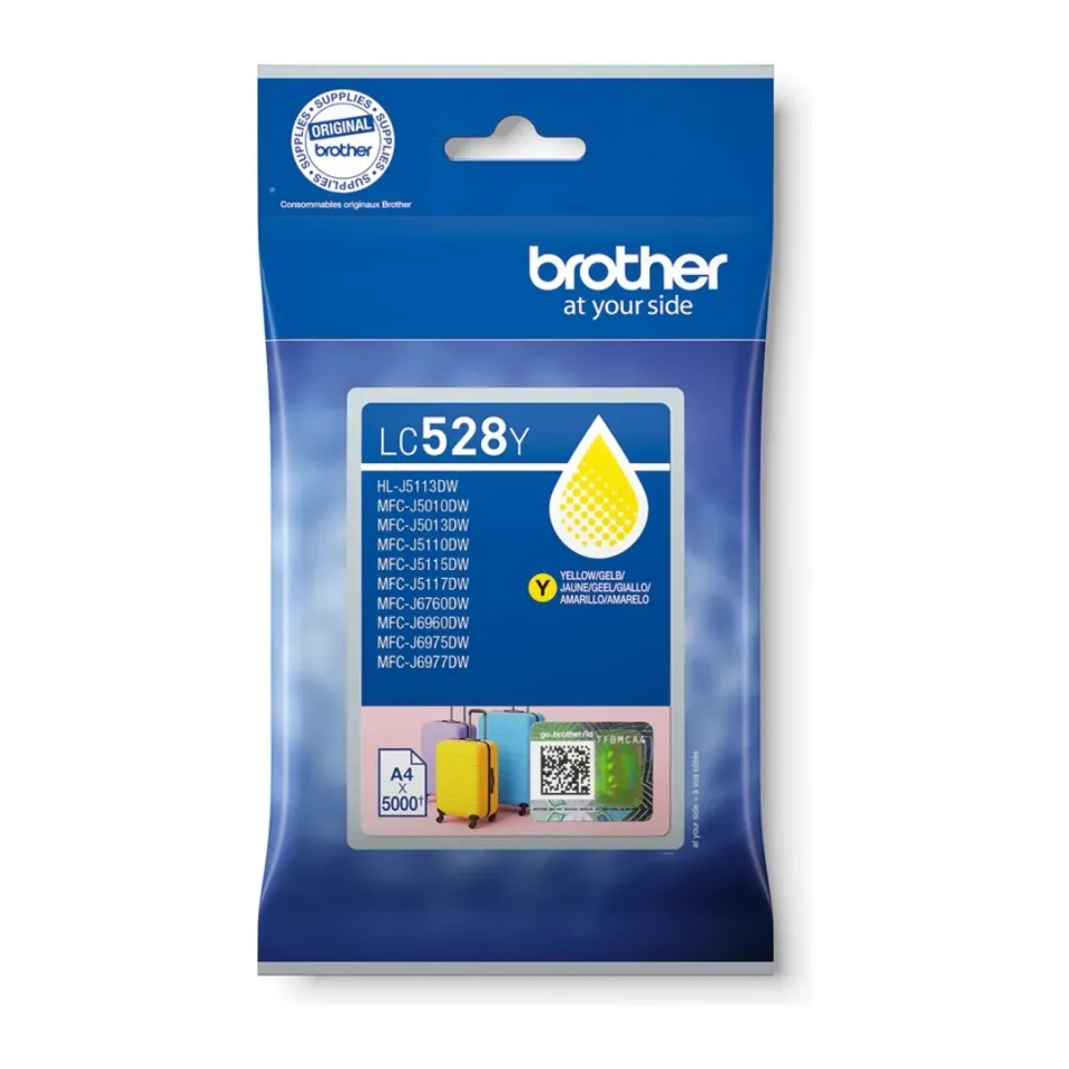 Brother LC528Y (inkoust yellow, 5000 str.)