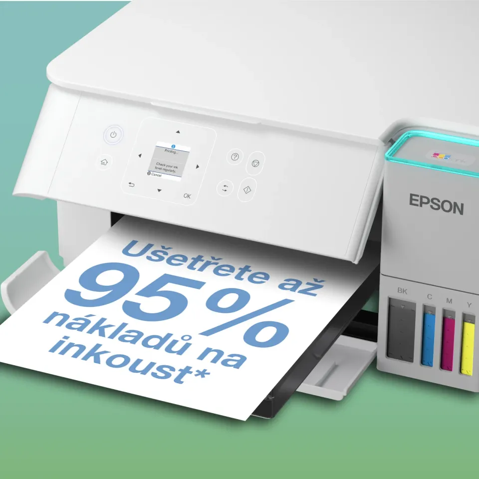 EPSON EcoTank ITS L4366- A4/33-20ppm/4ink/Wi-Fi/CISS/Duplex/White