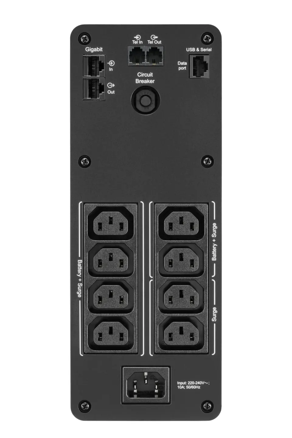 APC Back-UPS Pro BR 1200VA, Sinewave, 8 Outlets, AVR, LCD interface (720W)