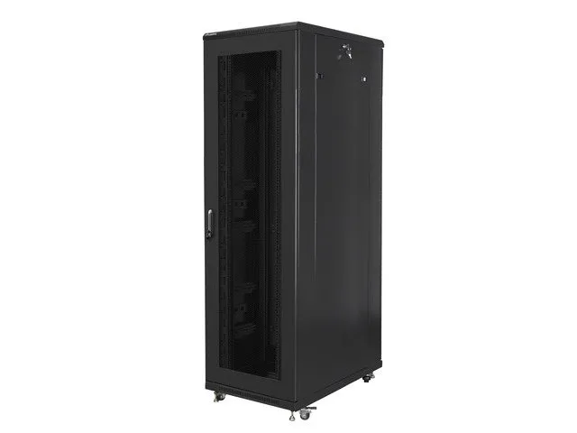 LANBERG Volně stojící skříň 19" 42U/800x1000 (v rozloženém stavu) síťované dveře (FF01-8042-23B)