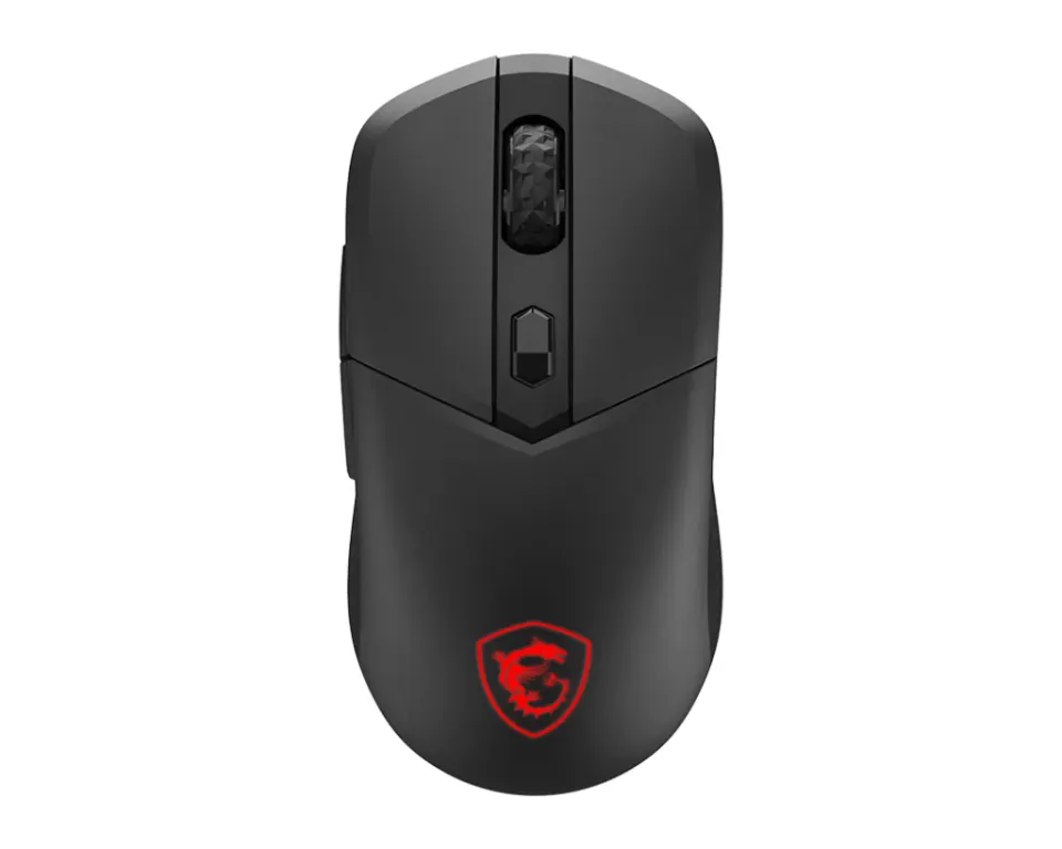 MSI herní myš VERSA 300 Elite Wireless/ bezdrátová/ 26.000 dpi/ 2,4GHz/ BT5.3/ USB/ RGB podsvícení/ 6 tlačítek
