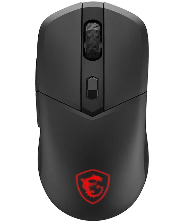 MSI herní myš VERSA 300 Elite Wireless/ bezdrátová/ 26.000 dpi/ 2,4GHz/ BT5.3/ USB/ RGB podsvícení/ 6 tlačítek