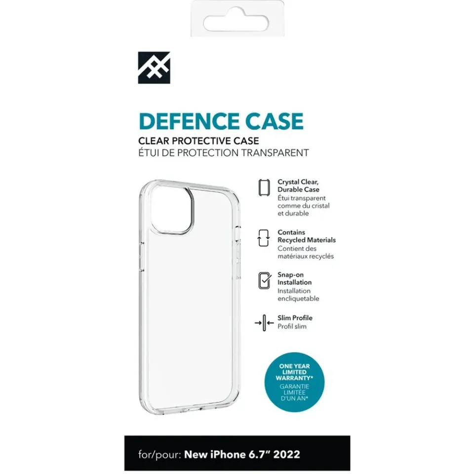 ZAGG Kryt Defence iPhone 14 Plus - průhledný
