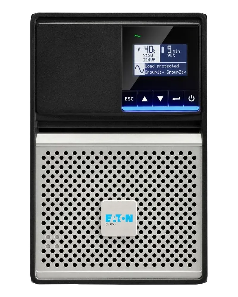 Eaton 5P 650i, gen2, UPS 650VA / 520W, 4 zásuvky IEC C13, LCD
