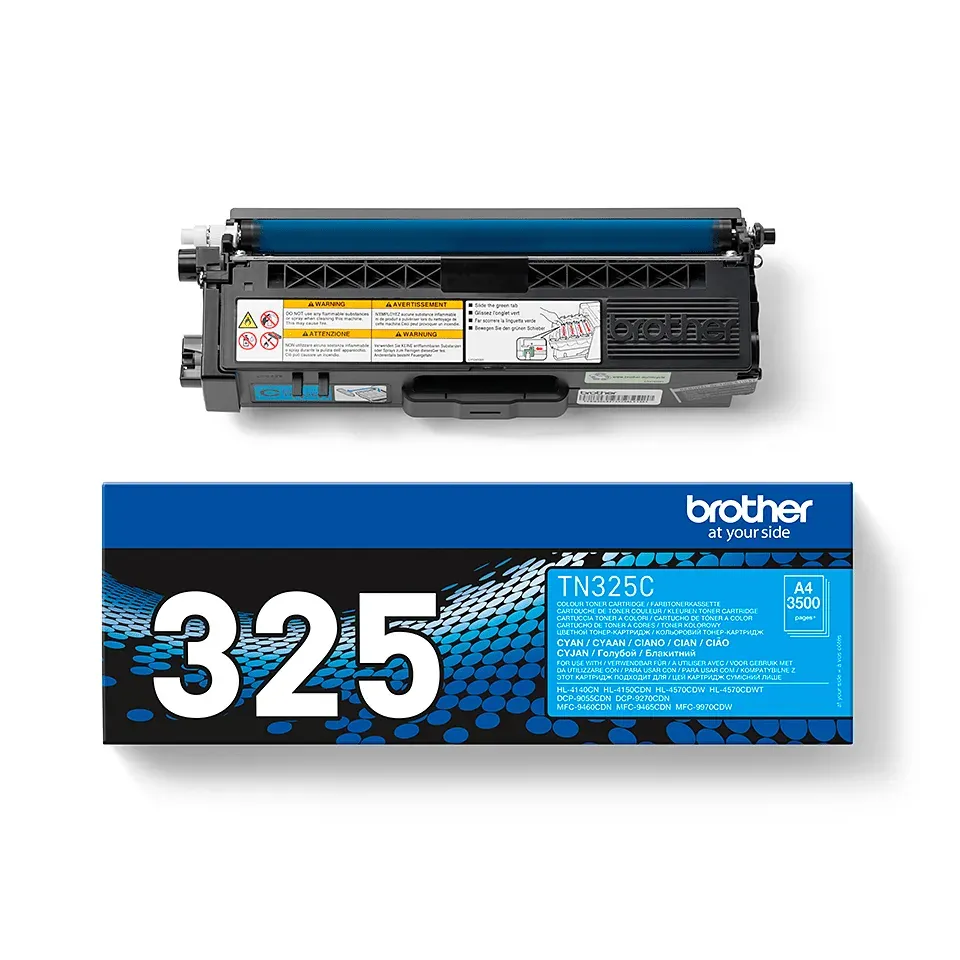 Brother - TN-325C, toner azurový (3 500 str.)