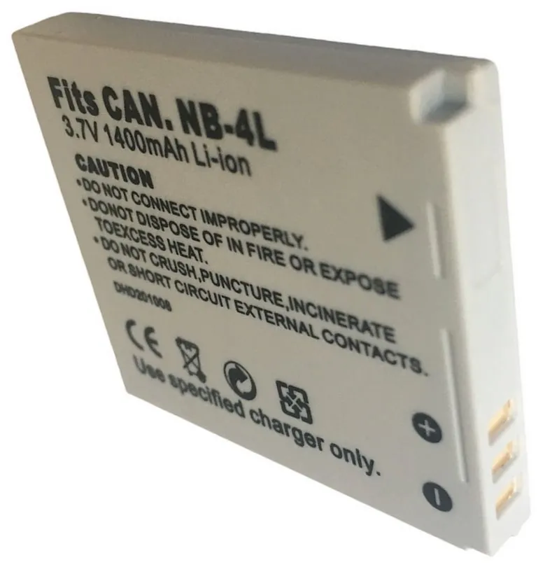 TRX baterie Canon NB-4L - Li-Ion 1400mAh