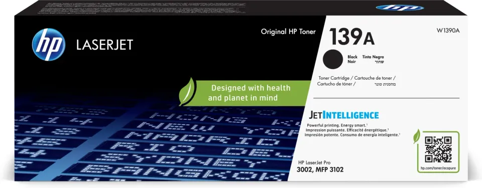 HP W1390A originální černý toner malý č.139A cca 1500str. (pro LJ 3002, MFP 3102)