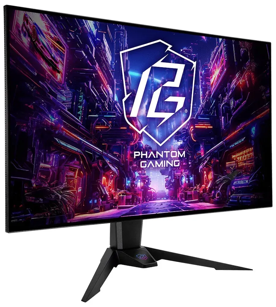Phantom Gaming by Asrock monitor PGO32UFS 32" /OLED/3840x2160/240Hz/275cd/m2/0,03ms/DP/HDMI/USB-C/repro/VESA/...