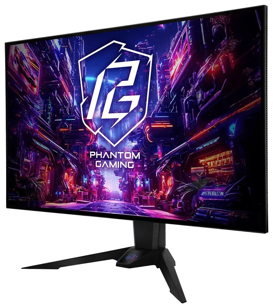 Phantom Gaming by Asrock monitor PGO32UFS 32" /OLED/3840x2160/240Hz/275cd/m2/0,03ms/DP/HDMI/USB-C/repro/VESA/...