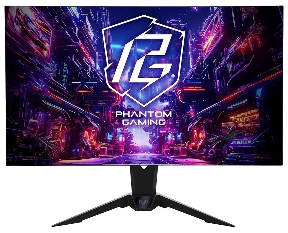 Phantom Gaming by Asrock monitor PGO32UFS 32" /OLED/3840x2160/240Hz/275cd/m2/0,03ms/DP/HDMI/USB-C/repro/VESA/...