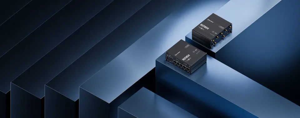 Teltonika RUTM54 Průmyslový 5G Wi-Fi Router, GPS, eSIM