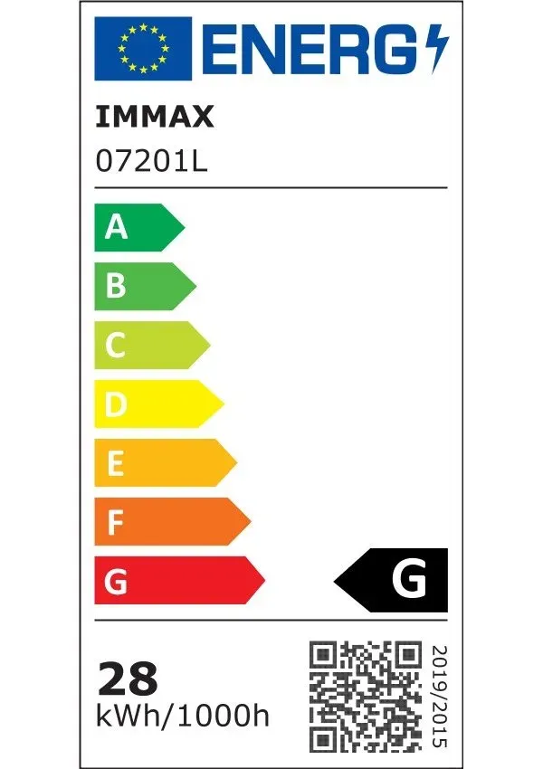IMMAX NEO RONDATE SLIM Smart stropní svítidlo 40 x 7cm 28W černé Zigbee 3.0, TUYA