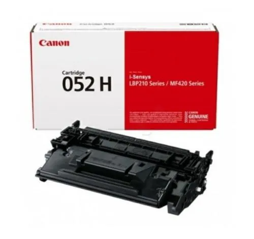 CANON CRG-052 H originální toner černý 9200stran pro série LBP210 a MF420 (LBP215x, 214dw, 212dw, MF429x, 428x, 426dw, 052H)