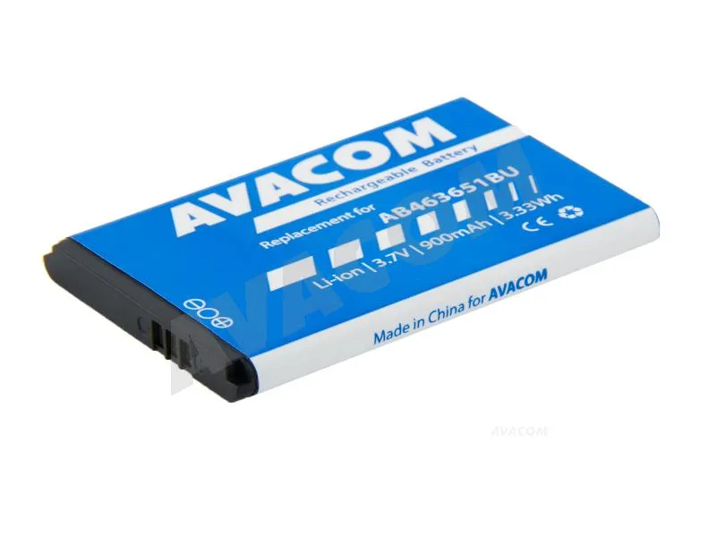 AVACOM Náhradní baterie do mobilu Samsung AB463651BU Li-Ion 3,7V 900mAh (náhrada
