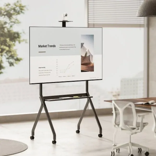 SUNNE by Elite Screens pojízdný TV stolek pro LCD a TV 55 - 100"/ max. 120 kg/ ocelový