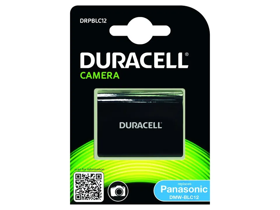 DURACELL Baterie - Baterie do fotoaparátu nahrazuje Panasonic DMW-BLC12 7,4V 950