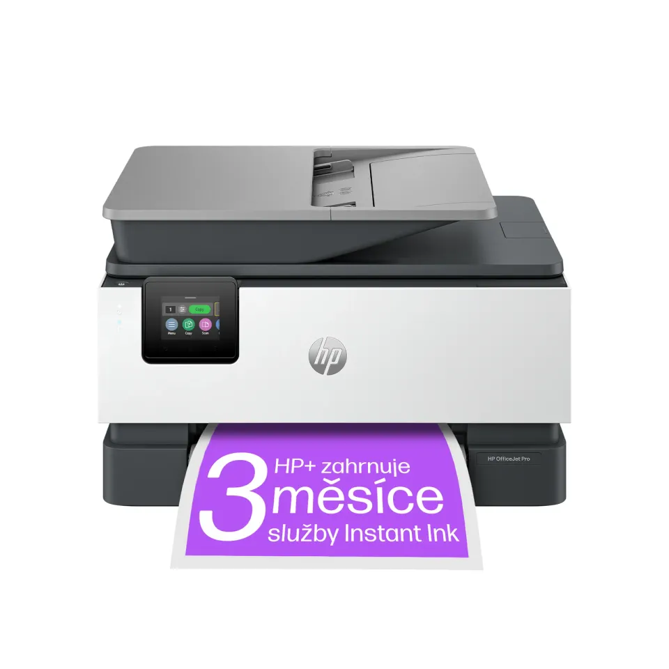 HP Officejet Pro 9120e (použitý) All-in-One MFP A4 USB+LAN RJ45+WIFI duplex RADF (22/18 stran/min, multifunkce tiskárna/kopírka copy/scanner/fax)