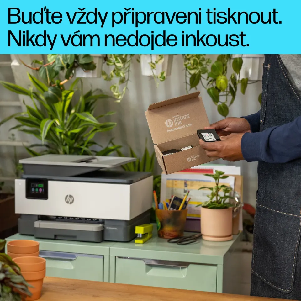 HP Officejet Pro 9120e (použitý) All-in-One MFP A4 USB+LAN RJ45+WIFI duplex RADF (22/18 stran/min, multifunkce tiskárna/kopírka copy/scanner/fax)