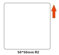 Niimbot štítky R 50x50mm 150ks White pro B21, B21S, B3S, B1