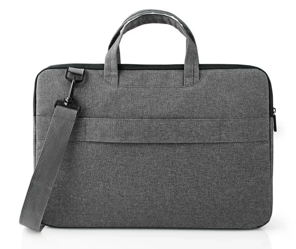 NEDIS brašna na notebook/ 15-16"/ ramenní popruh/ 8 úložných kapes/ černá