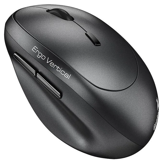 Genius Ergo 8350S, Myš, bezdrátová, optická, vertikální, 2400DPI, 6 tlačítek, ti (31030041400)