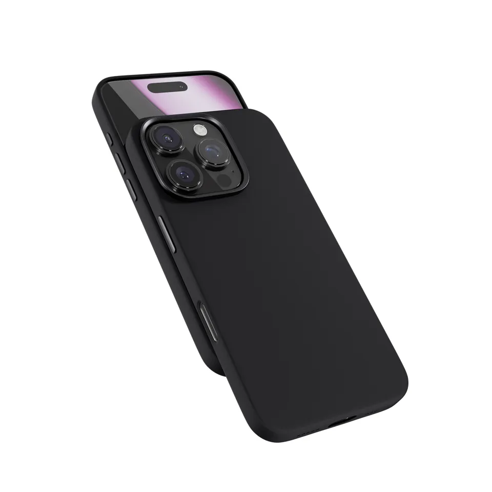 Epico Mag+ Silicone Pro kryt iP. 16 Pro Max - černý
