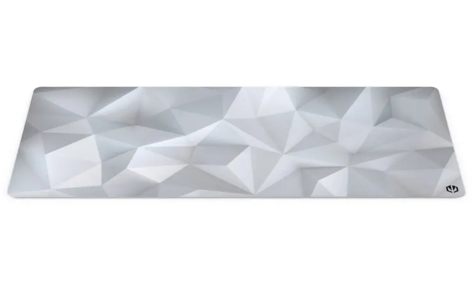 Endorfy Crystal Onyx White XL Podložka pod myš, herní, 900×400×3mm, voděodolná,