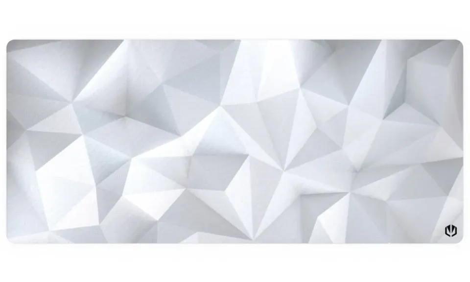 Endorfy Crystal Onyx White XL Podložka pod myš, herní, 900×400×3mm, voděodolná,