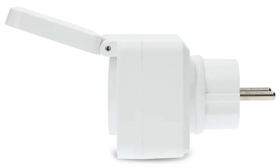 Nedis WIFIPO130EWT - WiFi Chytrá Zásuvka | IP44 | Typ E (CEE 7/6)| -10 - 55 °C |