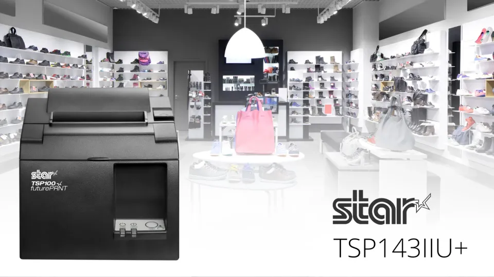 Star TSP143IIU+, USB, 8 dots/mm (203 dpi), cutter, dark grey