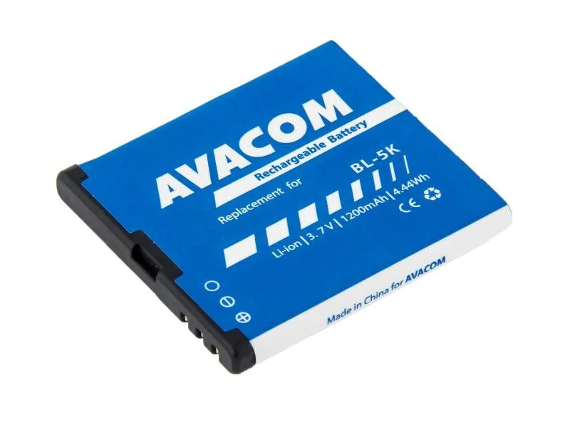 AVACOM Náhradní baterie do mobilu Nokia C7-00 Li-Ion 3,7V 1200mAh (náhrada BL-5K