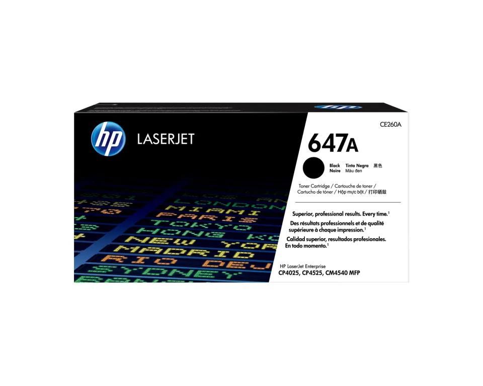 HP tisková kazeta černá, CE260A originál