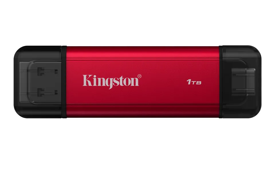 Kingston Flash SSD 1TB Dual USB-A/C Portable, Up to 1050MB/s USB 3.2 Gen 2
