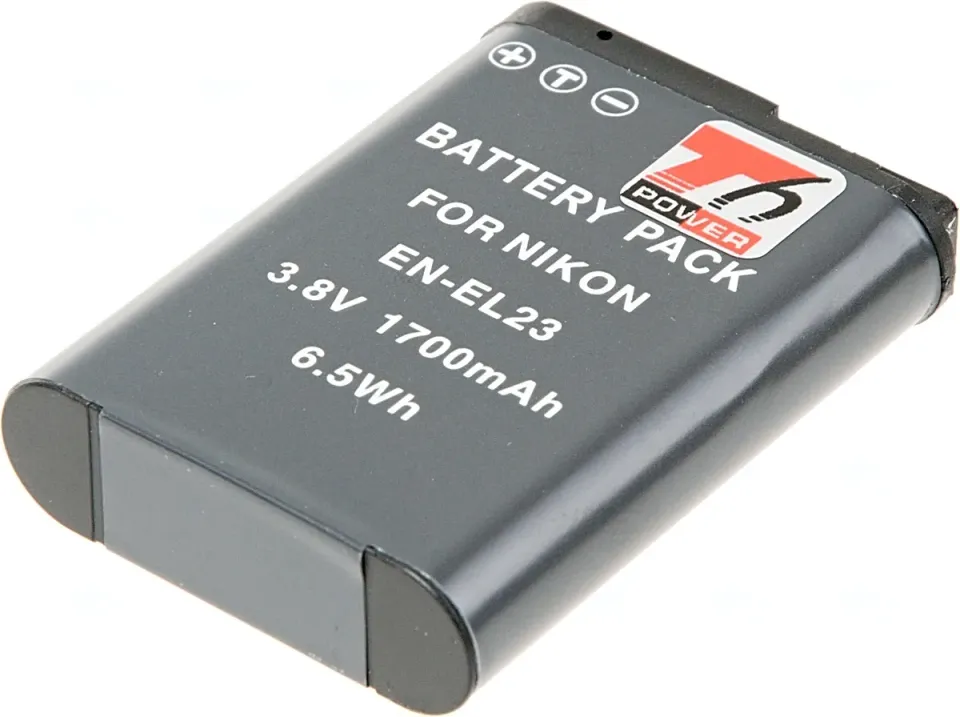 Baterie T6 Power pro Nikon EN-EL23, 1700mAh, 6,5Wh