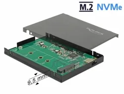 Delock Externí skříň M.2 NVMe PCIe SSD s USB 3.1 Gen 2 USB Type-C