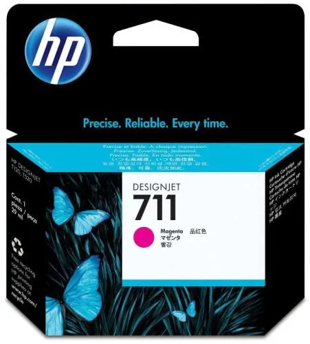 HP CZ131A náplň č.711 purpurová malá 29ml (magenta, pro DesignJet T120, T130, T520)