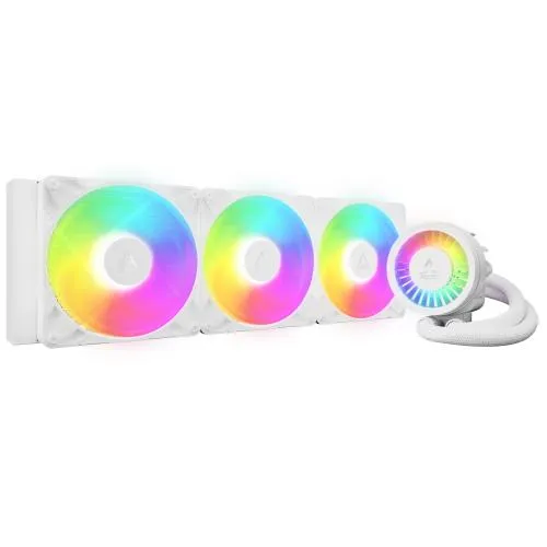 ARCTIC Liquid Freezer III 420 Pro A-RGB (White), komplettes CPU-Flüssigkühlsystem