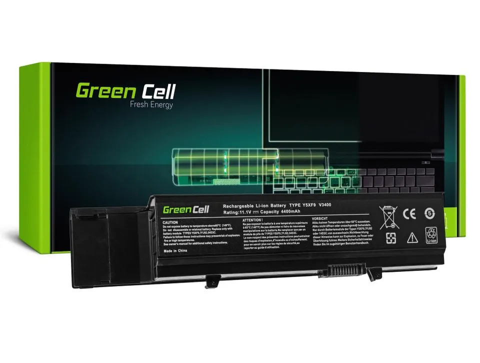 Green Cell Battery 7FJ92 Y5XF9 for Dell Vostro 3400 3500 3700