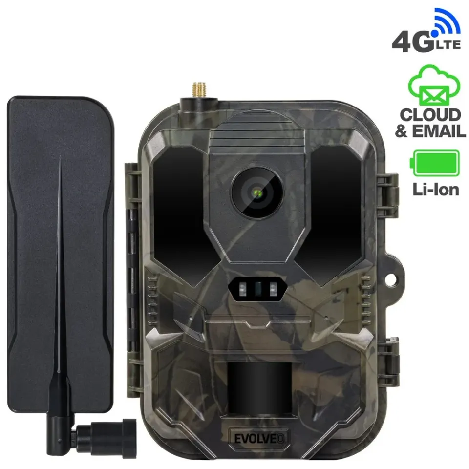 EVOLVEO StrongVision PRO 4G II, fotopast / bezpečnostní kamera se 4G LTE a 10 00