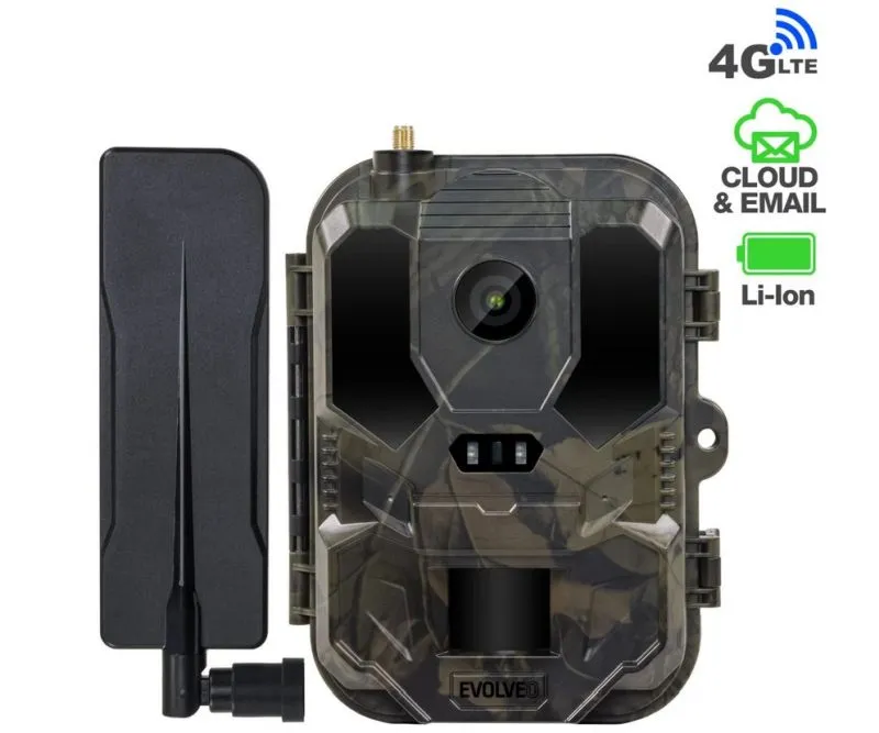EVOLVEO StrongVision PRO 4G II, fotopast / bezpečnostní kamera se 4G LTE a 10 00