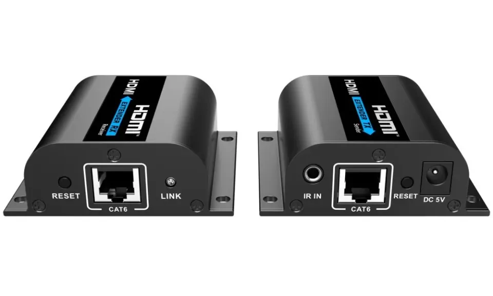PremiumCord HDMI extender na 50m přes jeden kabel Cat6/6a/7, lokální HDMI výstup