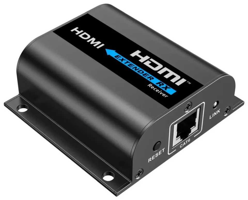 PremiumCord HDMI extender na 50m přes jeden kabel Cat6/6a/7, lokální HDMI výstup