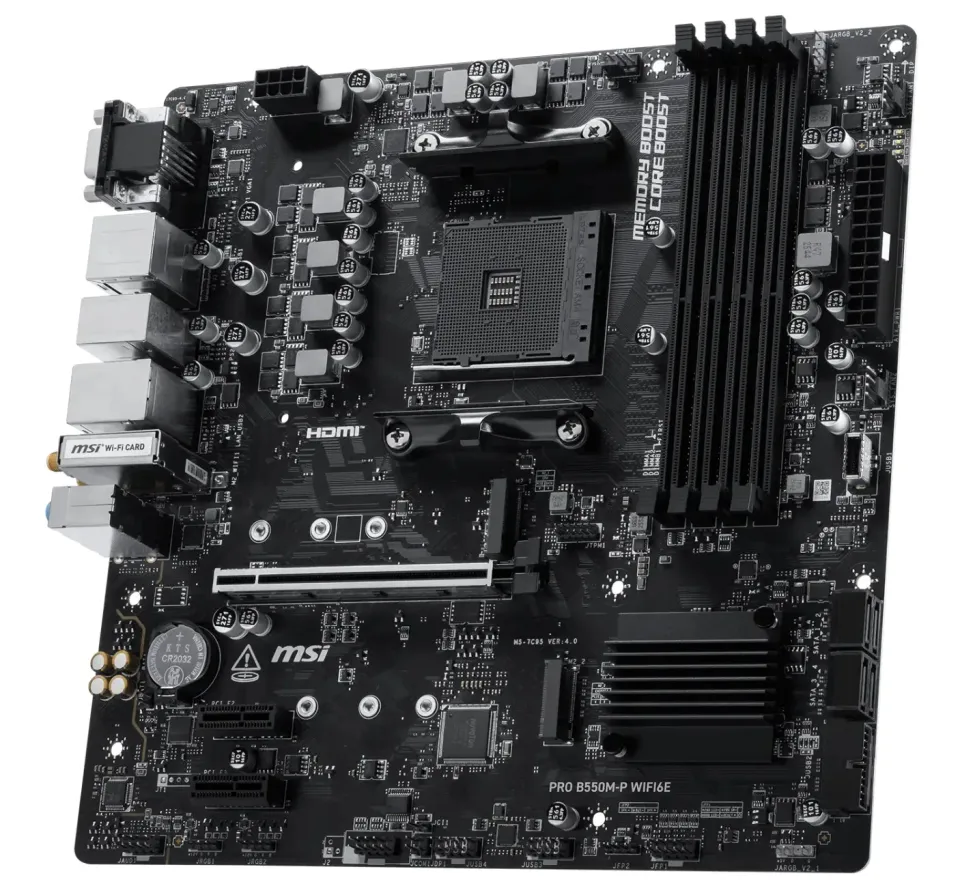 MSI PRO B550M-P WIFI6E/AM4/mATX