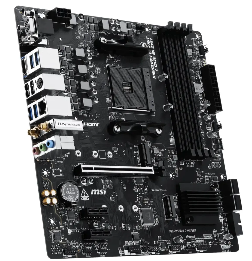 MSI PRO B550M-P WIFI6E/AM4/mATX