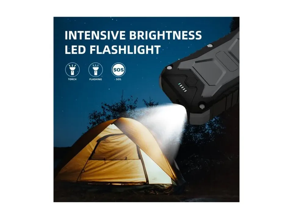 Viking outdoorová powerbanka SKADI I, 10000 mAh, bezdrátové nabíjení